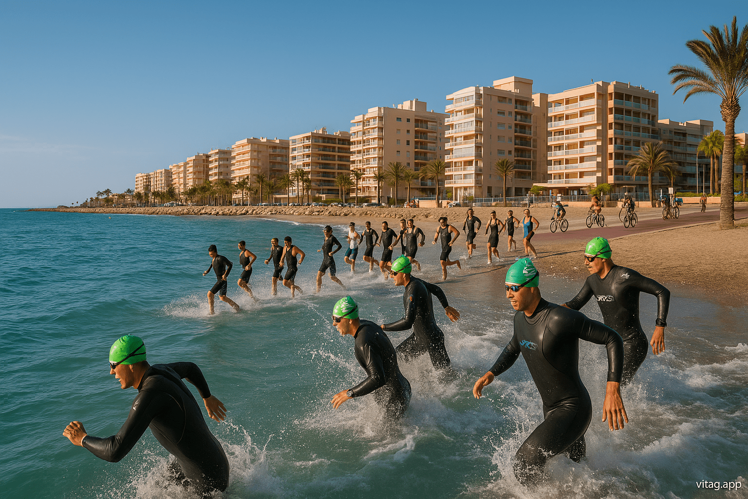 Triatlón Roquetas 2025: organiza el vídeo con ViTAG