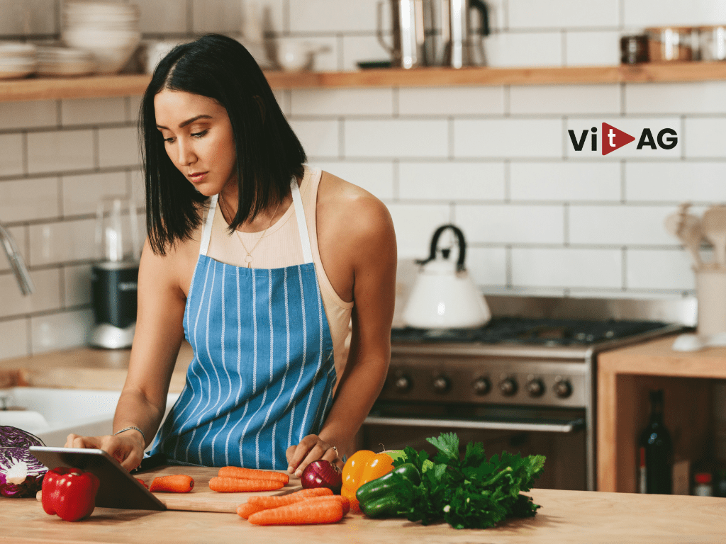 Recetas de cocina saludable: organiza vídeos con ViTAG