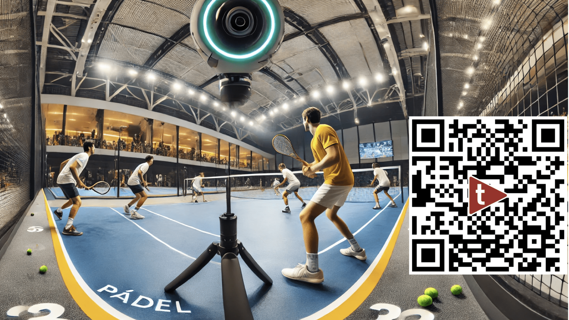 Cámaras 360 en pádel: revisión con vídeo y ViTAG