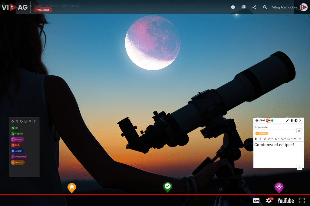 Astronomía de marzo de 2024: vídeos y ViTAG